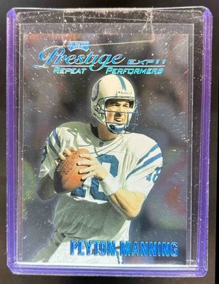 Playoff Prestige EXP 1999 Peyton Manning Reflections Silver #2510/3250 Colts Foto 1 de 2