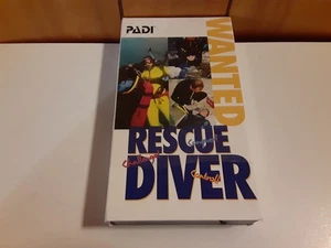 PADI Wanted Rescue Diver VHS Scuba - Imagen 1 de 6