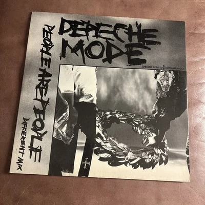 1984 Depeche Mode People Are People 45 rp Vinyl different mix 12" - Image 1 of 4