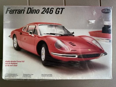 Sealed New Testors Ferrari Dino 246 GT 1:24 Scale Model Kit - Image 1 of 4