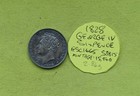 1828 gEF Silver SIXPENCE 6d Coin GEORGE IV 1820 - 1830 (2.83g) Mintage : 15,840