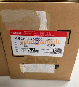 ONE New BECKHOFF Servo Motor AM8031-0C20-0000 - Picture 1 of 1