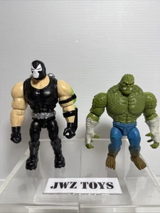 DC Bane & Killer Croc 4" Action Fig Batman Swamp Showdown 2020 Spin Master - 541 - Picture 1 of 6