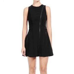 Rag & Bone Rae Mini Black Cocktail Dress Store Exclusive Black Size 2 - Picture 1 of 9