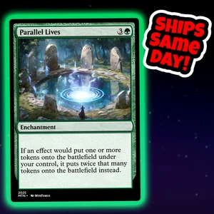 Parallel Lives - Custom Art Magic: The Gathering Playtest Card - Commander EDH - Picture 1 of 4