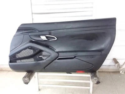 Porsche Boxster S 2013 pasajero lado derecho puerta delantera panel moldura negro TRIM AG Foto 1 de 4