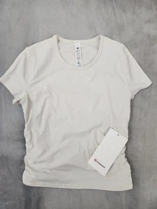 Nuevo Lululemon All It Takes Back-Twist Rib manga corta para mujer talla 8 - Imagen 1 de 6