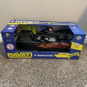 Hyper Toy Co. RC Pavati Wakeboard Barca Fiamma Arancione Grafica 2,4 GHz - NUOVO - Foto 1 di 11
