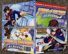 Skies of Arcadia Legends GameCube Dreamcast Custom Hardcover Strategy Guide