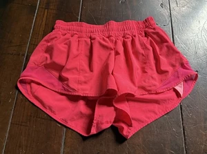 Lululemon Shorts Women's Size 6 Coral - Imagen 1 de 9