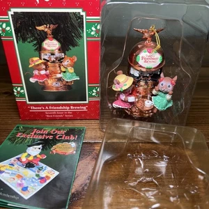There's A Friendship Brewing Enesco Ornament 1996 Best Friends 7. in Serie EUC - Bild 1 von 8