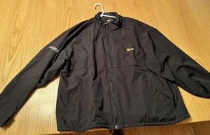 Ping Golf Jose Cuervo Black Full Zip Lightweight Windproof Men's L, Used NICE - Picture 1 of 8