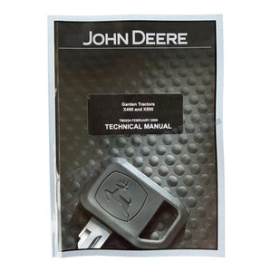 JOHN DEERE X495 X595 TRAKTOR REPARATUR SERVICE TECHNISCHES HANDBUCH TM2024 - Bild 1 von 5