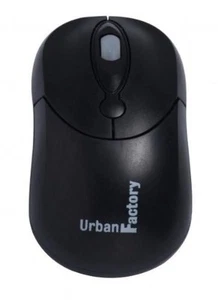 Urban Factory New Big Crazy Mouse - Black - Picture 1 of 2