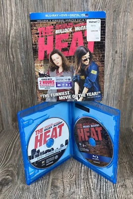 The Heat (Blu-ray + DVD 2013 WS) Sandra Bullock, Melissa McCarthy Action Comedy - Image 1 of 4