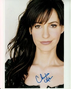 CHARLENE AMOIA hand-signed BEAUTIFUL 8x10 PORTRAIT CLOSEUP uacc rd coa IN-PERSON - Picture 1 of 2