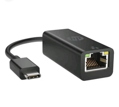 USB C TO GIGABIT RJ45 ADAPTER G2 - BLACK (M90993-001) SPS:M95985-001 - Image 1 of 4