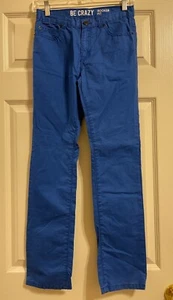 NWT Crazy 8 Blue Adjustable Waist Pants Rocker Fit Size 14 - Picture 1 of 2