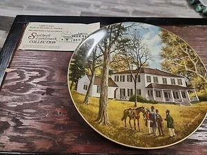 Gorham Liberty Hall Crawfordsville GA Southern Landmark Series Collector's Plate - Picture 1 of 2