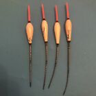 4 Hand Made  Large Balsa Crow Quill Avon Fishing Floats For River Fishing