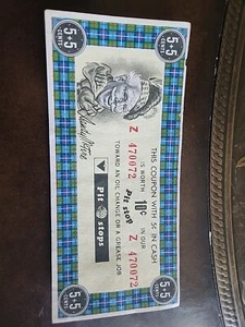 Canadian Tire Banknote 5+5 10 Cents Pit Stop Free Membership With Serial Number  - Bild 1 von 2