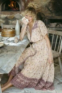 Spell And The Gypsy Sundown Gown In Spice Sz. XSmall BNWT - Picture 1 of 6