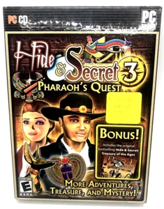 Hide & Secret 3: Pharaoh's Quest (PC Game CD-ROM, 2009) New - Picture 1 of 4