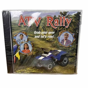 Brand New ATV RALLY (Windows and Mac, 2000) PC CD-ROM Game *Factory Sealed* - Picture 1 of 3