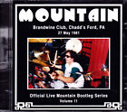 MOUNTAIN brandwine club, chadd´s ford, PA 27 may 1981 vol. 11  CD NEU OVP/Sealed