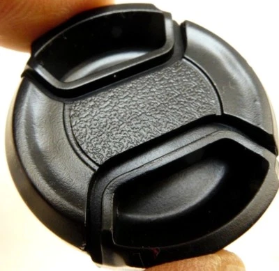 37mm Black Front Cap  snap on type for Sony Handicam Camcorder  - Image 1 of 4