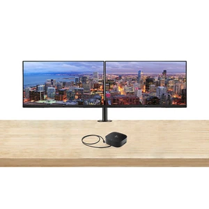 HP P22 G5 Monitor, 2-Pack Bundle + Stand, USB-C Dock - Picture 1 of 7