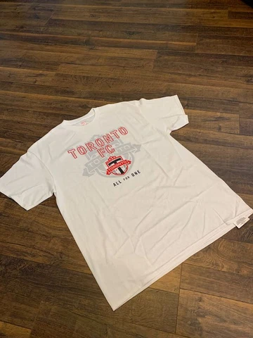 MLS TORONTO FC men's cotton t-shirt, white, LARGE, New w/ tags Cover