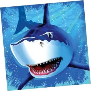 Shark Splash Napkins Lunch 3P 16CT - Picture 1 of 1