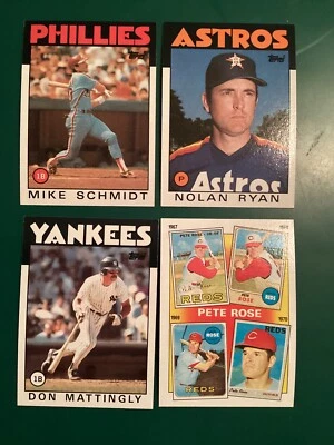 1986 Topps Baseball Singles U Pick From List Combine Ship Discount #1-200 - Image 1 of 4