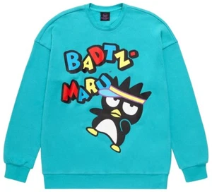 Sanrio BADTZ-MARU Crewneck Sweatshirt (size M), Hello Kitty's friend, New w/tags - Picture 1 of 4