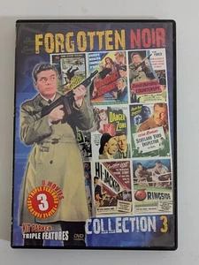 Forgotten Noir: Collector's Set: Series Three (9 Movies on 3 DVD's) Film Noir - Picture 1 of 12