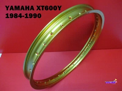 Fit Yamaha XT600Y 1984-1990 Gold Aluminium  Wheel Rim Size 17x2.50  * VI512* Foto 1 de 4