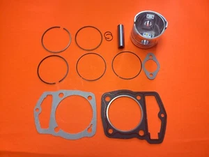 Piston 63mm Bore Dome with Rings Wrist Pin Gasket for Honda XL185 #13011-427-00 - Picture 1 of 6