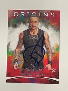 Tarjeta firmada por WWE DAMIAN PRIEST RAW SMACKDOWN - Imagen 1 de 1