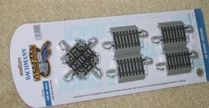Bachmann 44541 EZ Track NS/Gray Roadbed 90 DEGREE CROSSING C-10 - Picture 1 of 1