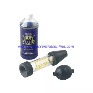 Block Tester Kit for Petrol and Diesels Cylinder Heads & Gaskets BT500 Inc Fluid - Picture 1 of 1