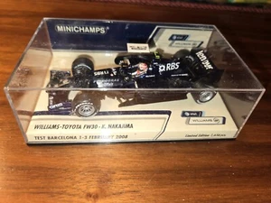 Minichamps 1/43 Williams Toyota FW30 K. Nakajima - Test Barcellona 2008 400080308 - Foto 1 di 3