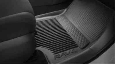 Genuine Toyota RAV4 All Weather Floor Mat 3pc Set - NEW/OEM PT908-42215-20 - Image 1 of 2