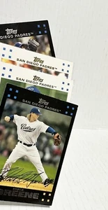 2007 Topps Greene Maddux Giles Young San Diego Padres - Picture 1 of 2