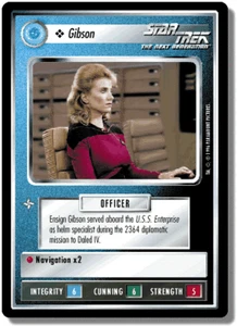 Gibson - Q-Continuum - Star Trek CCG 1E - Picture 1 of 1