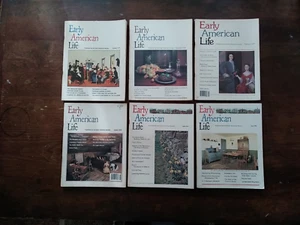 Early American Life Lot of six. There are four in 1978 and two  of 1976. VG/Fine - Picture 1 of 20