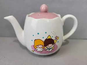 Sanrio Kiki & Lala Retro Teekanne Little Twin Stars 1976 Vintage - Bild 1 von 9