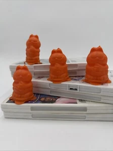 Molde de piruleta cubierta de caramelo lechón de goma gato Amurol Garfield 1981 4 de colección JG23 - Imagen 1 de 2