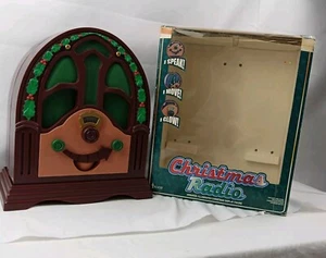 Vintage Telco Animated Christmas Radio Sings Talks Moves 2000 - Picture 1 of 18