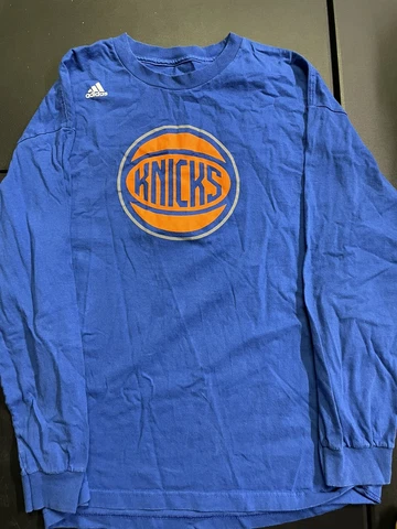 New York Knicks Shirt Mens XL Adidas Long Sleeve NBA Logo Anthony Carmelo #7  25 Cover